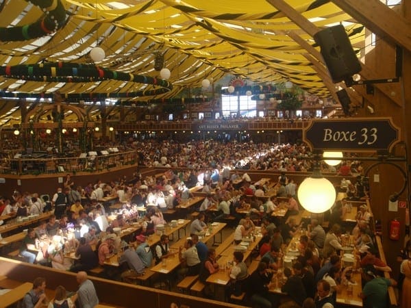 Big Jugs in Germany at Oktoberfest