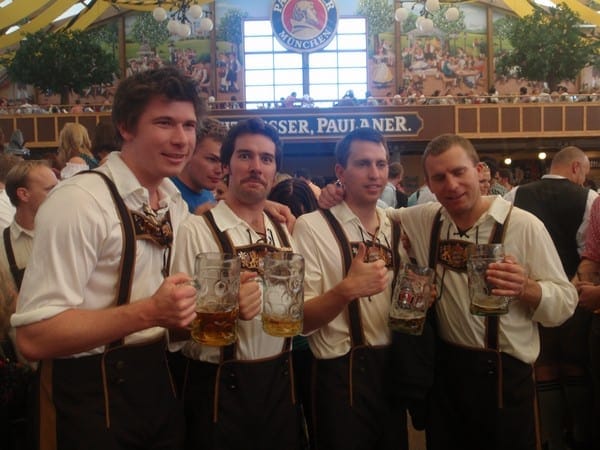 Big Jugs in Germany at Oktoberfest