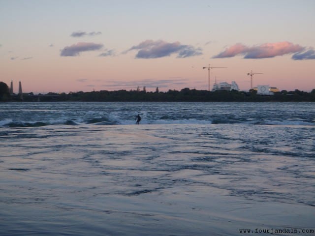 River Surfing in Montreal, Canada, St Lawrence River Surfing