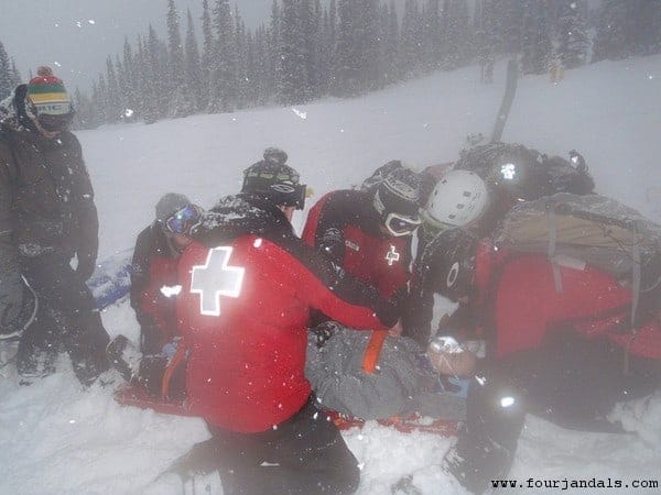 Ski Patrollers Marmot Basin