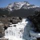 Frozen Athabasca Falls, Jasper, Alberta