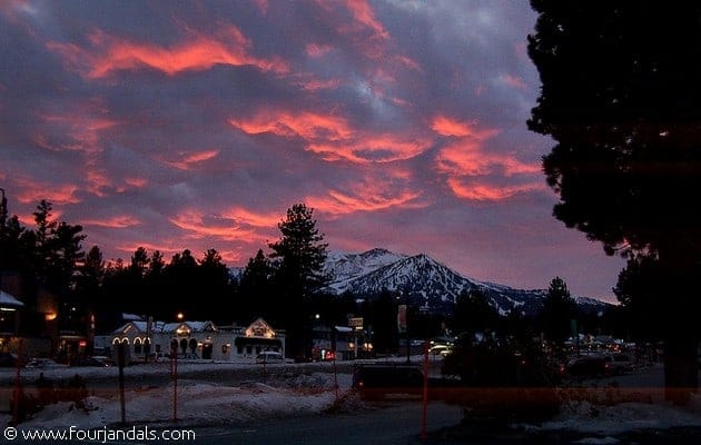 Mammoth Mountain Sunset Weekly Hump Day Photo