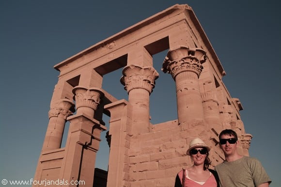 Philae Temple in Aswan on the River Nile