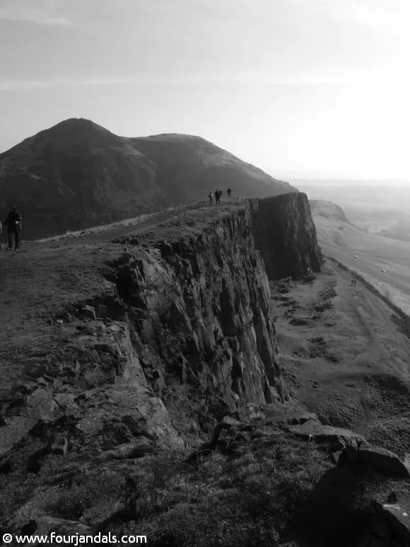 Arthurs Seat from Salisbury Crags Arthurs Seat from Salisbury Crags