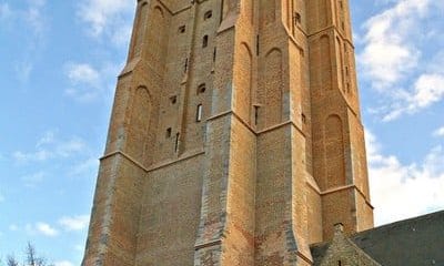 Bruges cathedral spire