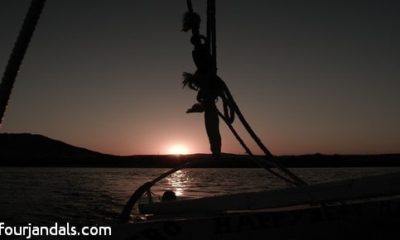 Felucca sunset on the nile