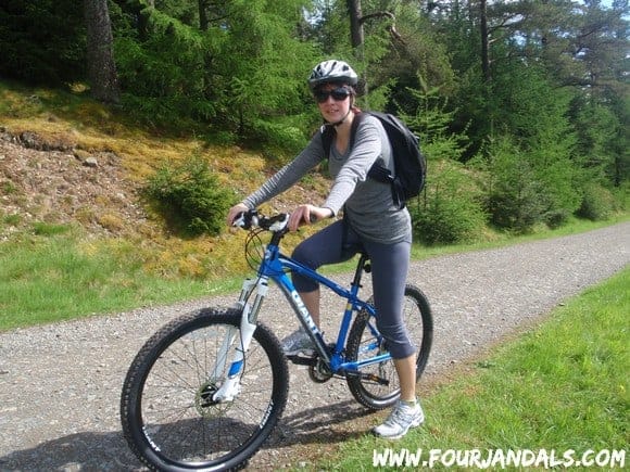 Glen tress Mountain Biking in Scotland