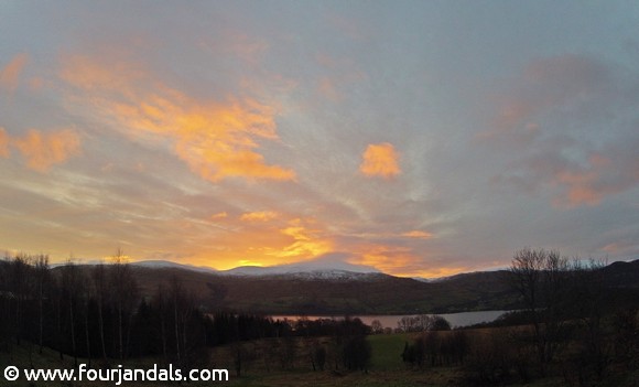 Loch Tay Sunrise Scotland