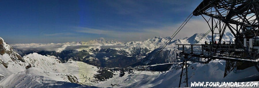 3 Valleys Peak Panorama, Travel Adventures