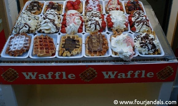 Amsterdam Food Waffles