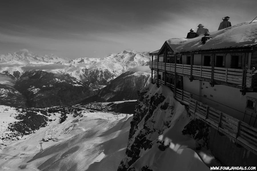 Skiing the Three Valleys in France