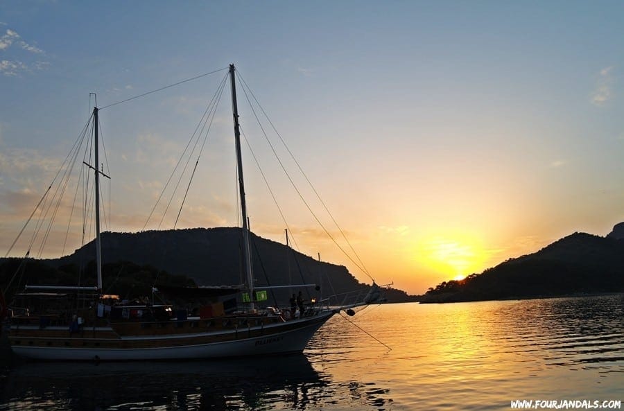 Sunset Sail Turkey