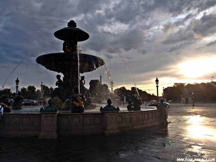 Champs-Elysees Sunset