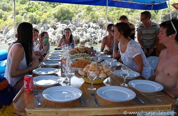 Busabout Sail Turkey Review Food