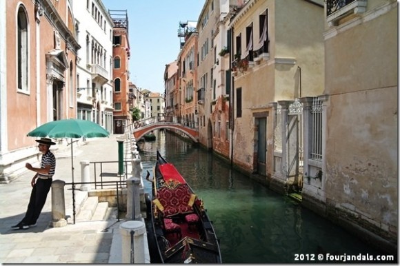 Gondola in Venice thumb