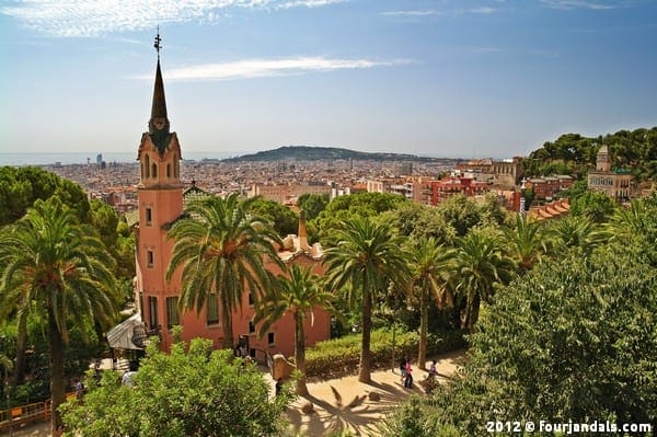 Barcelona panorama