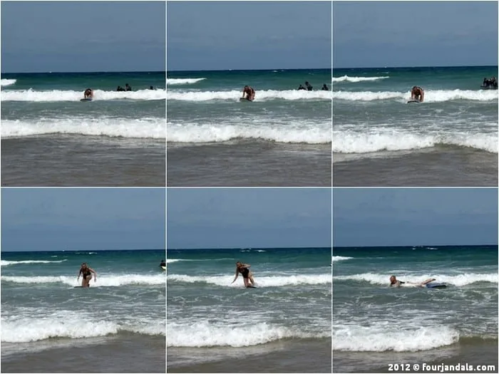 Michelle Stoke Travel surf lesson Stoke Travel Surf Lesson, Michelle Kennedy