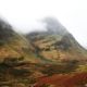 Scenic drive in Scotland Glencoe