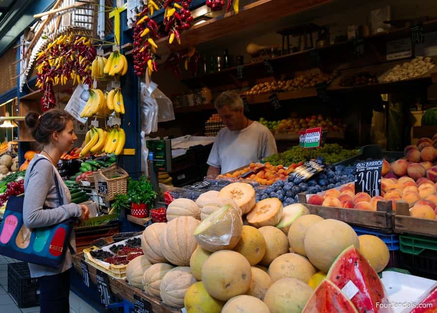 Adela Great Market Hall in Budapest