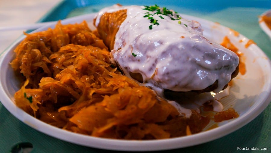 Stuffed Cabbage Budapest Hungary markets