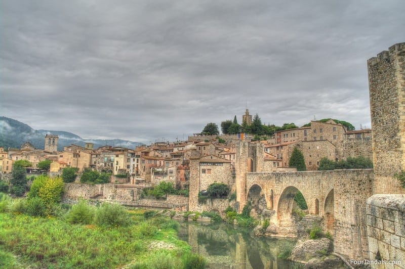 Besalu Town Costa Brava Spain