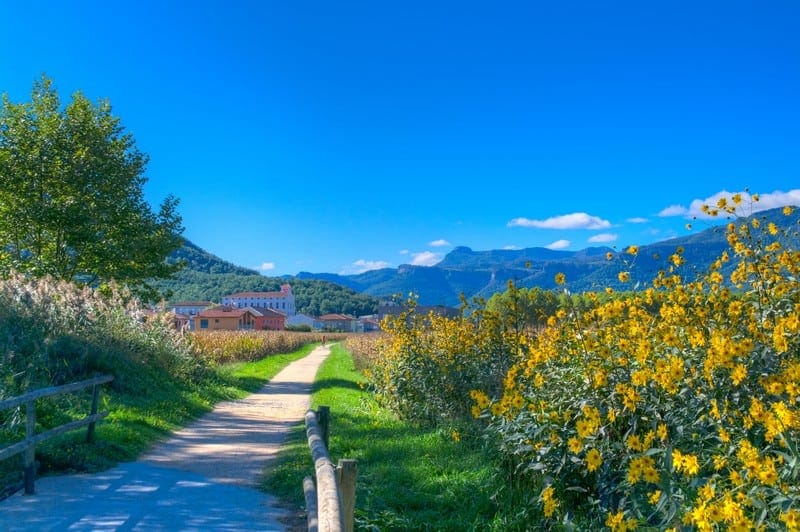 Biking the Rail Trail in Costa Brava