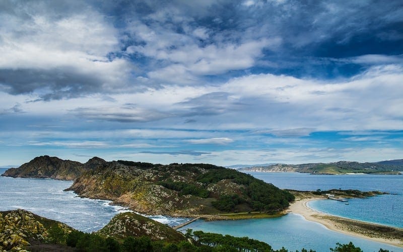 Las Islas Cies, Cies Island, Vigo, Galicia