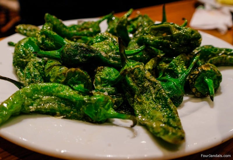 Pimientos de padron Green Peppers Spain