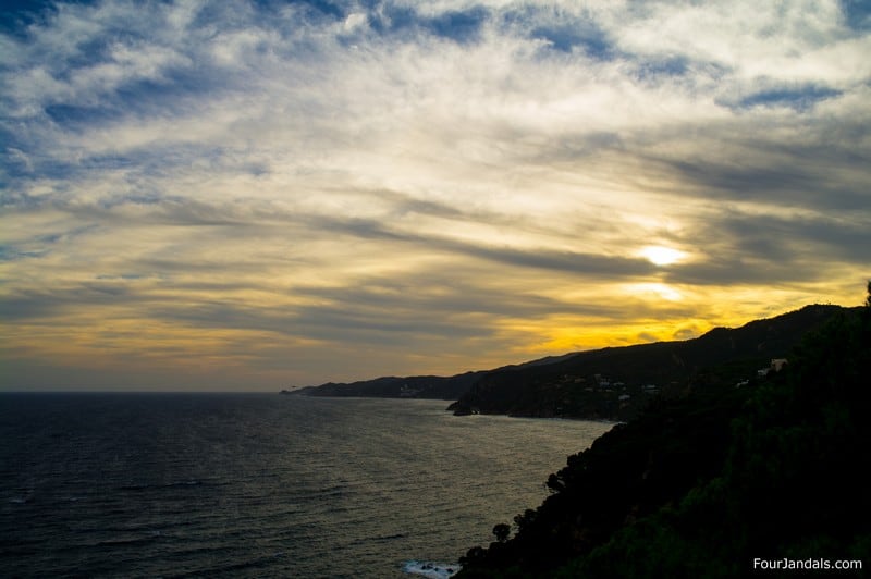 Sant Feliu de Guíxols Sunset Costa Brava