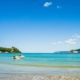 Clark Island, Whangamata Beach, Coromandel Peninsula, New Zealand