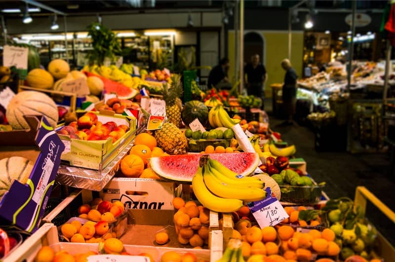 Florence Italy Local Fruit Markets