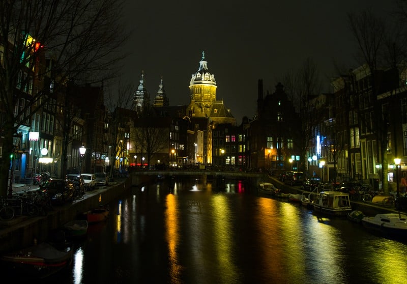 Amsterdam at Night, Red Light District