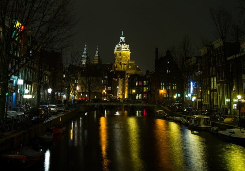 Amsterdam at Night, Red Light District