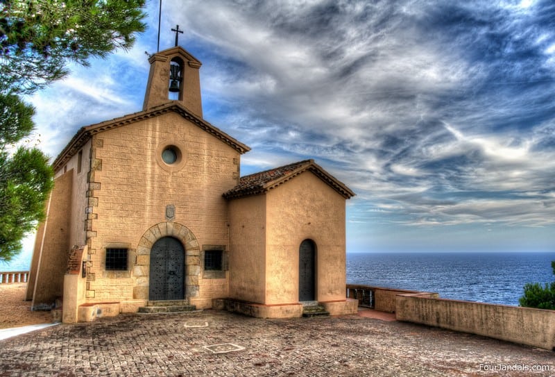 Ermita de Sant Elm Church, Costa Brava, Spain, Travel Adventures