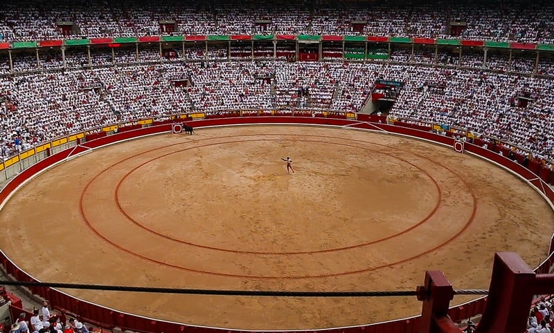 Running with the Bulls, San Fermin Bull Fighting Pamplona