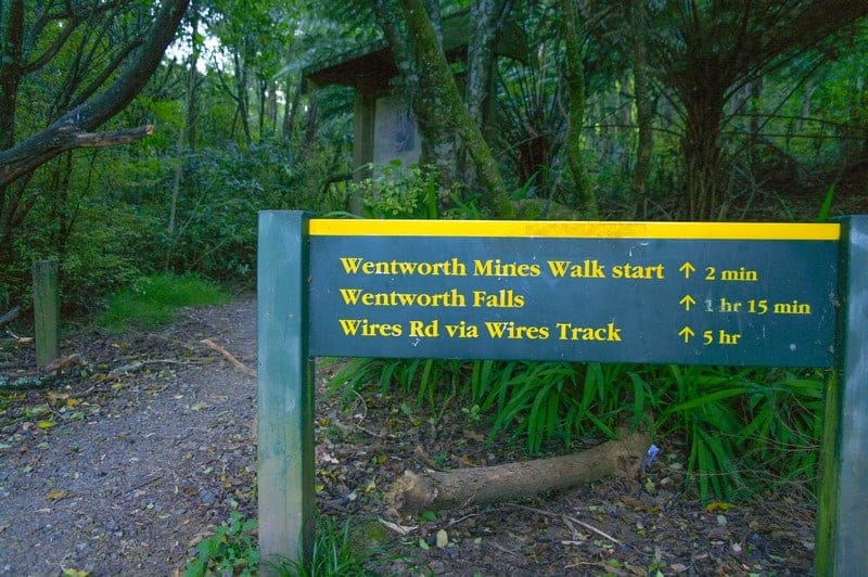 Wentworth Waterfall, Wentworth Valley, Coromandel Peninsula, Whangamata