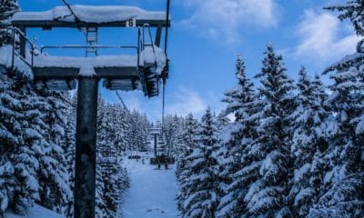 Ecudets Chairlift, La Rosiere Ski Area