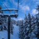 Ecudets Chairlift, La Rosiere Ski Area