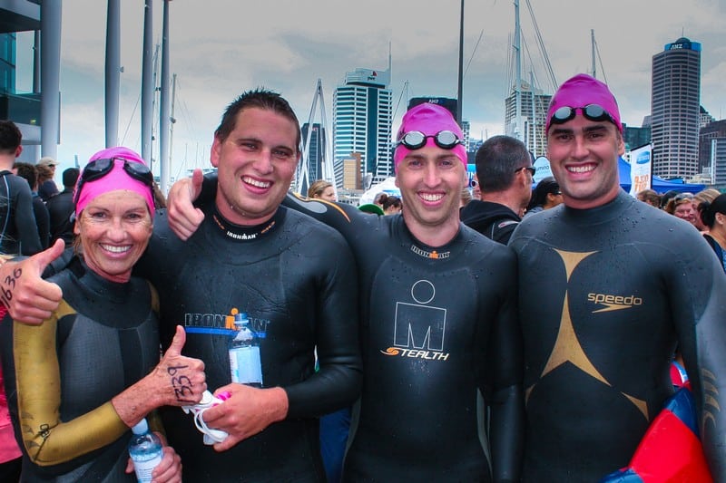 Finished Auckland Harbour Swim