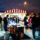 Istanbul Street Food Cart at Night