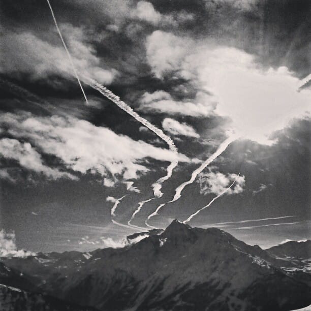 Jetstreams over the French Alps