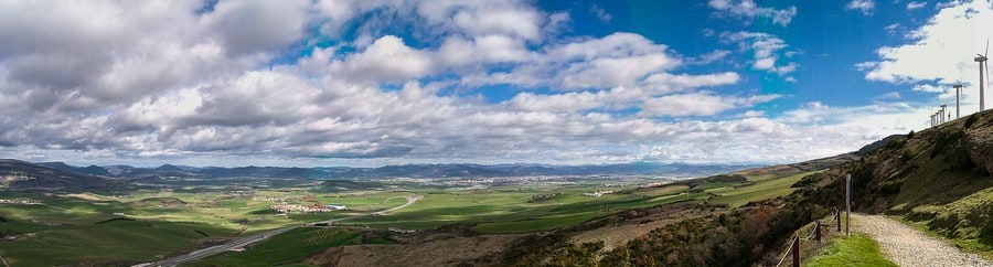 Alto del Pedron Camino de Santiago