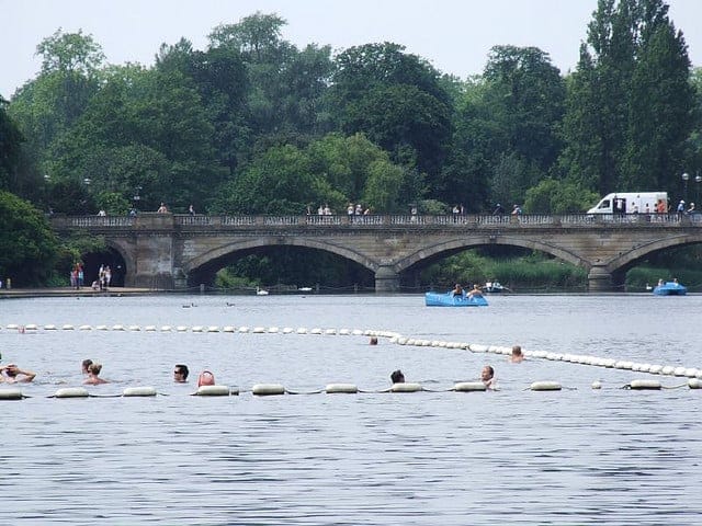 Outdoor Activities in London - Swimming in London