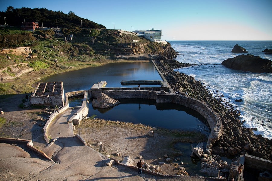 Outdoor Activities in San Francisco - Hiking past Sutro Baths