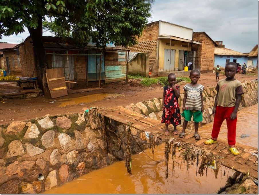 Bwaise Slum Tour in Uganda - Canals