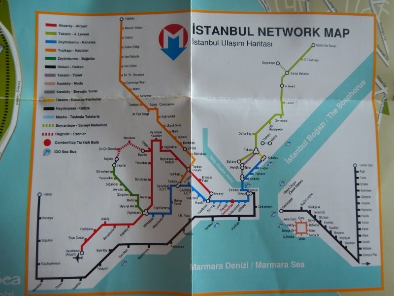 Istanbul Network Map