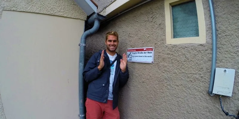 The worlds narrowest street