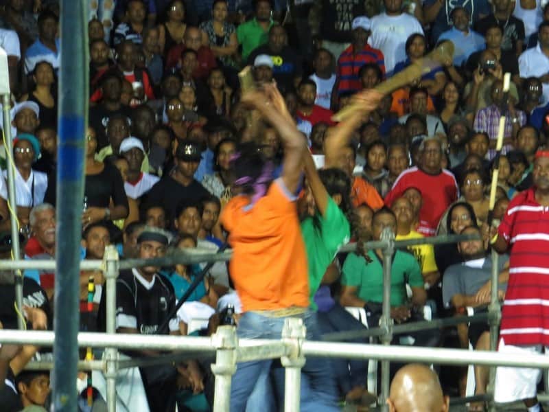 Trinidad stickfighting semi finals 2015 10