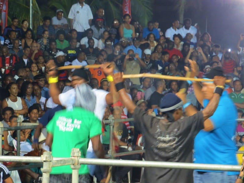 Trinidad stickfighting semi finals 2015 5