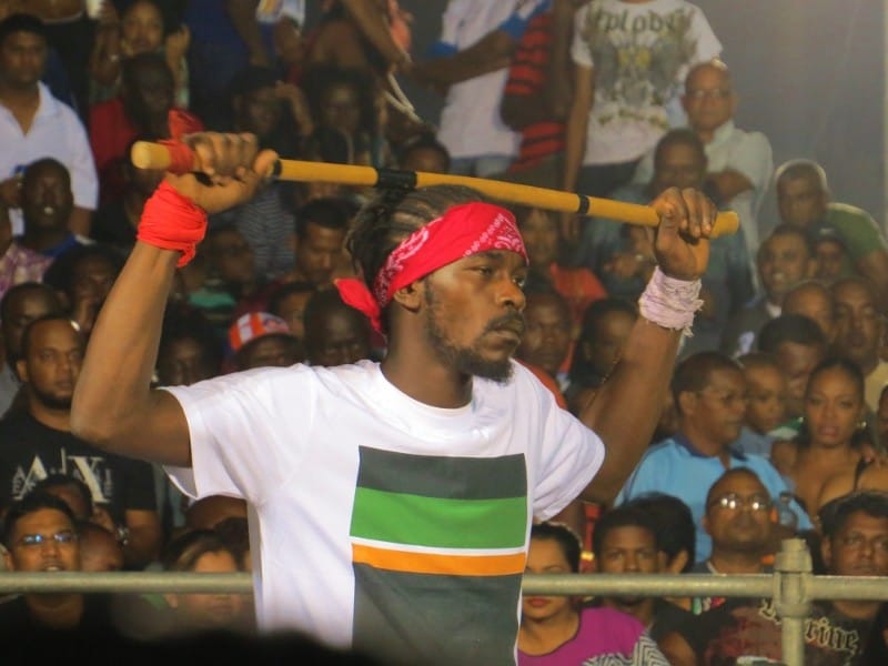 Trinidad stickfighting semi finals 2015 7